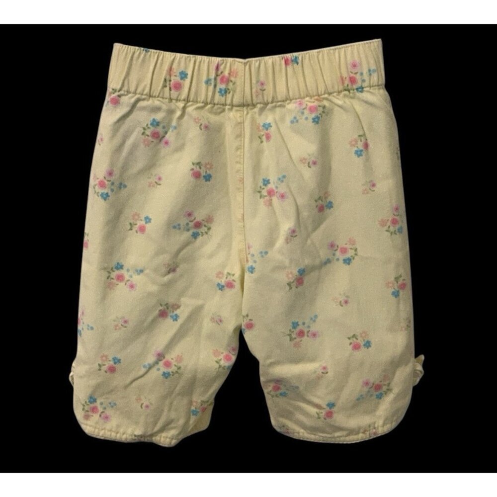 Carters Baby Girls Floral Pull On Shorts Romper Size 12M Multicolor 2 Items - Picture 12 of 16